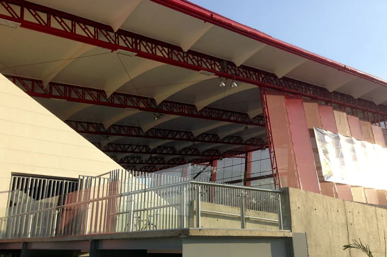 Coliseo de hockey cerramiento